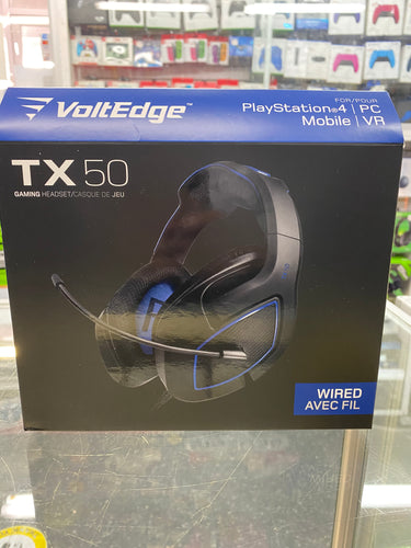 Wired headset TX 50 ps4