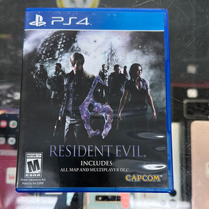 Resident evil 6 ps4 pre-owned