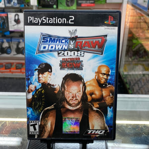 WWE SmackDown vs. Raw 2008 Ps2 (PRE-OWNED)