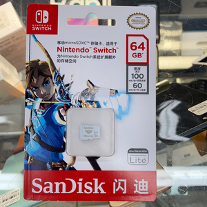 64GB Sandisk sd card switch
