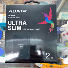 Load image into Gallery viewer, ADATA External SSD Ultra Slim 2TB Type-C