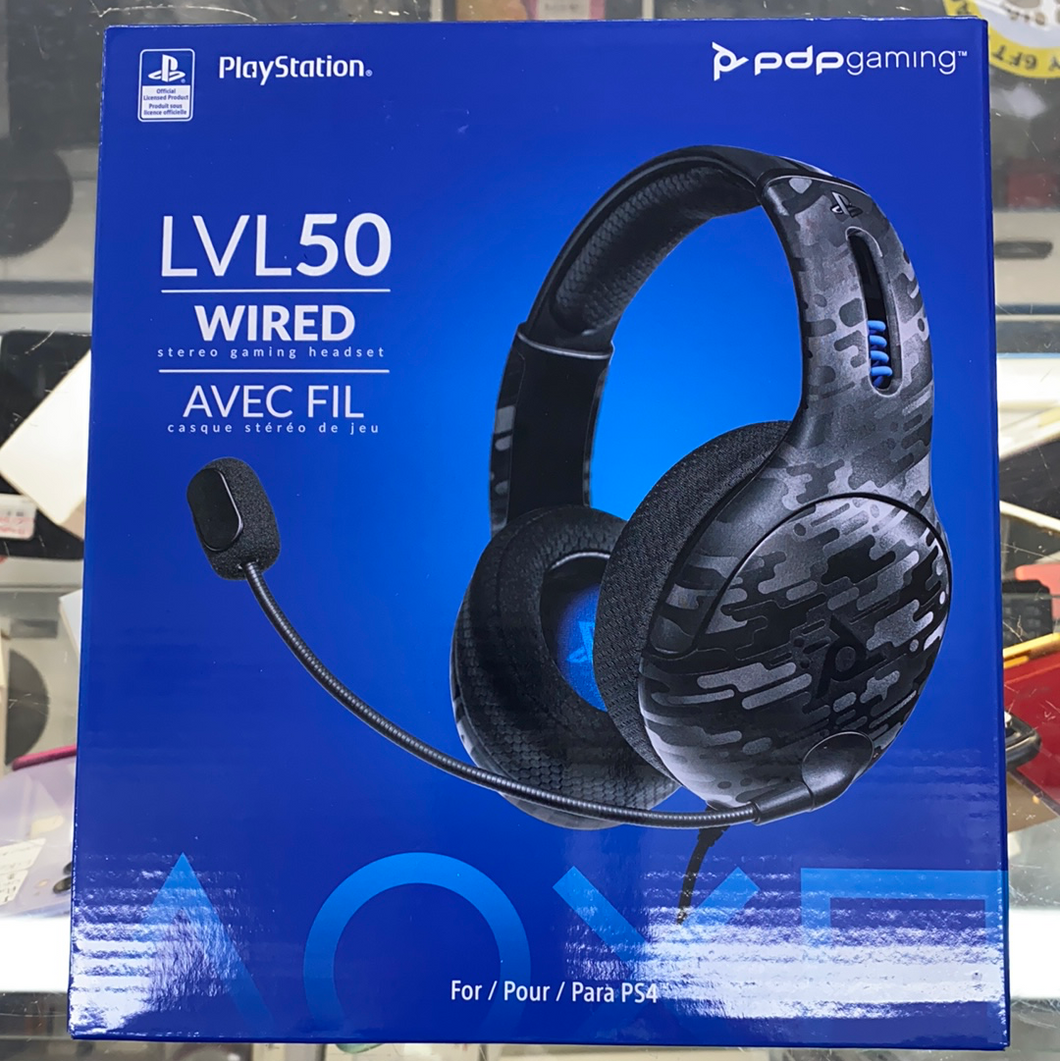 Wired Headset camo LVL50 ps4