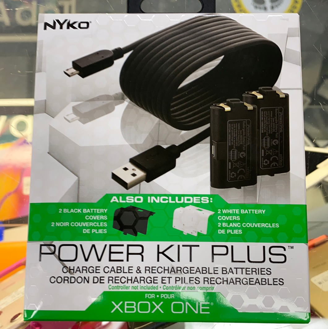 Charge cable & rechargeable Batteries Nyko