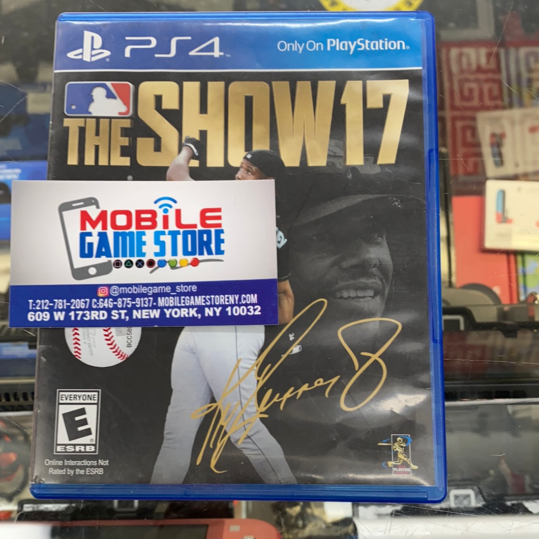 MLB the Show 17 ps4 pre-owned