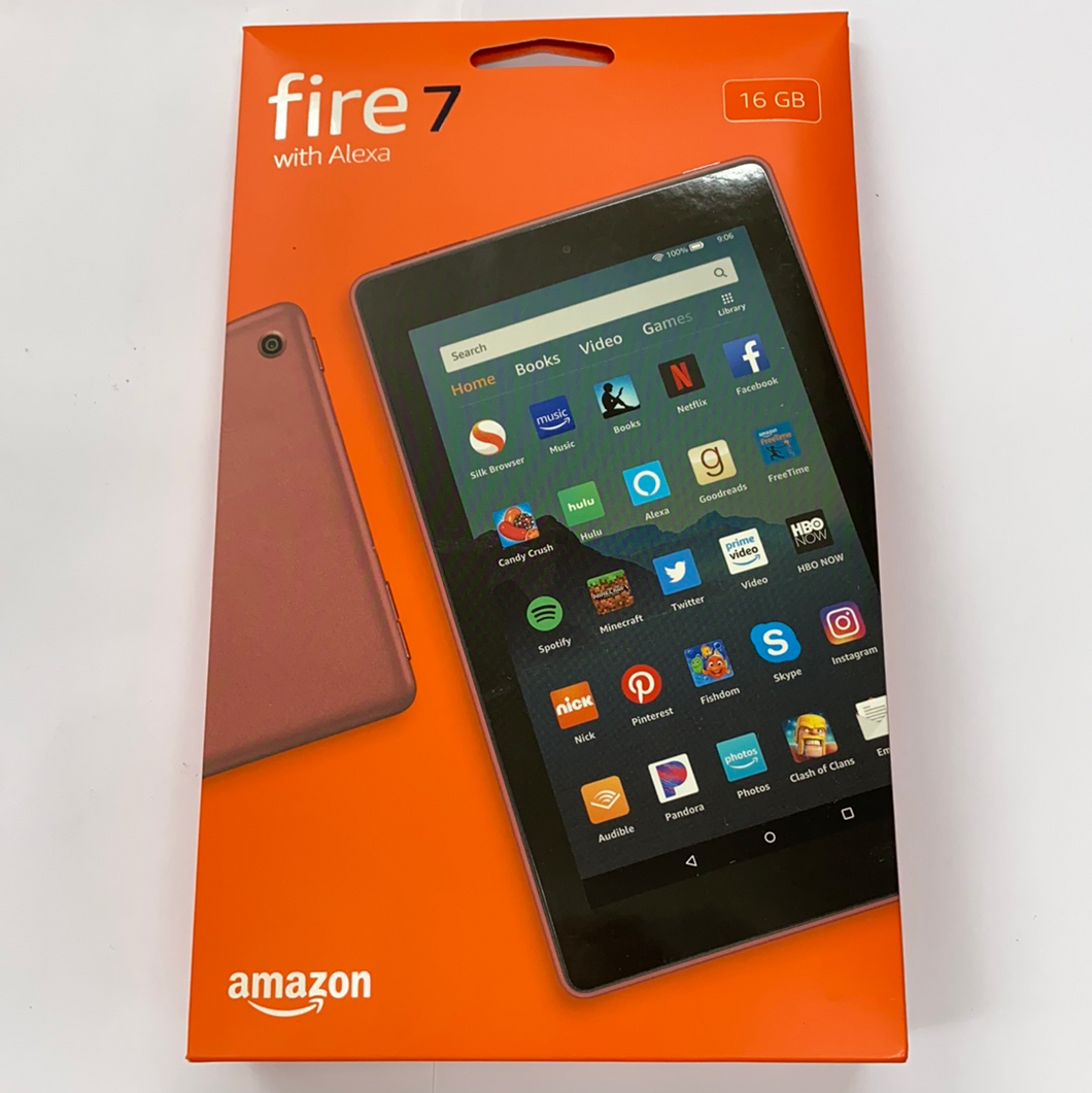 Amazon Fire 7 W/Alexa pink 16GB