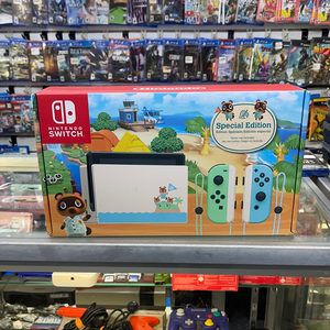 NINTENDO SWITCH ANIMAL CROSSING SPECIAL EDITION CONSOLE