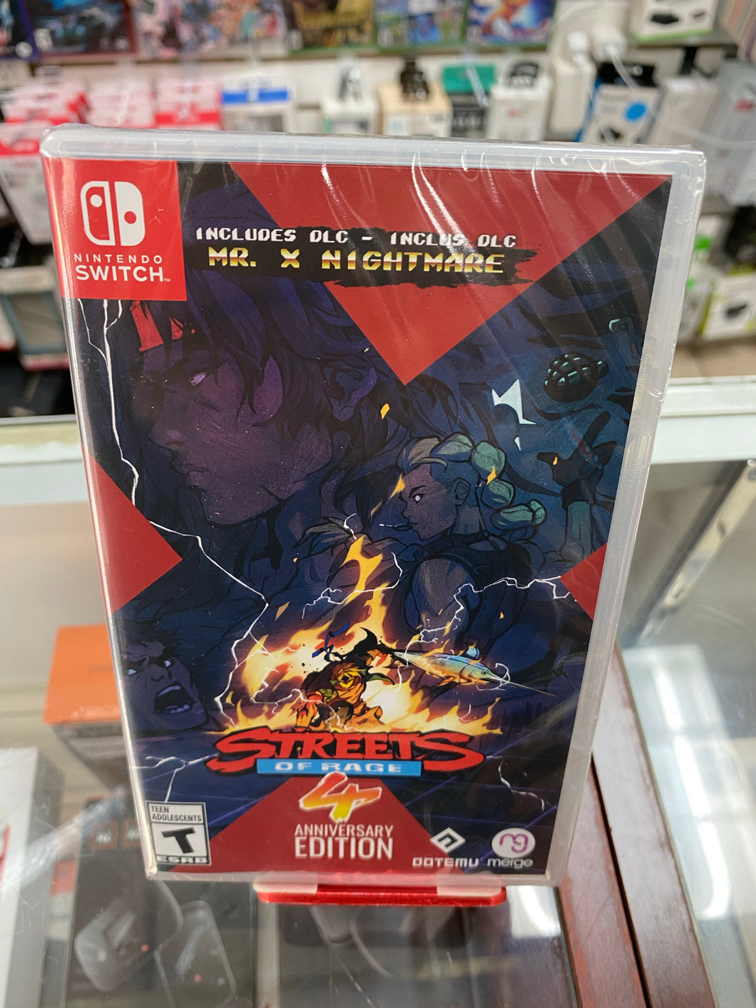 Streets of Rage 4 anniversary edition switch