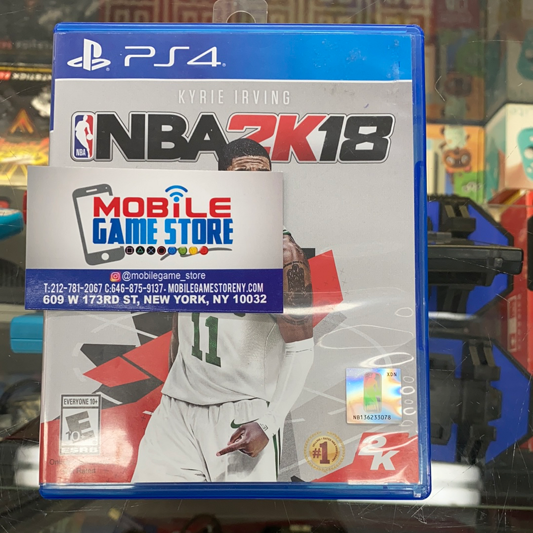 NBA 2k18 ps4 pre-owned