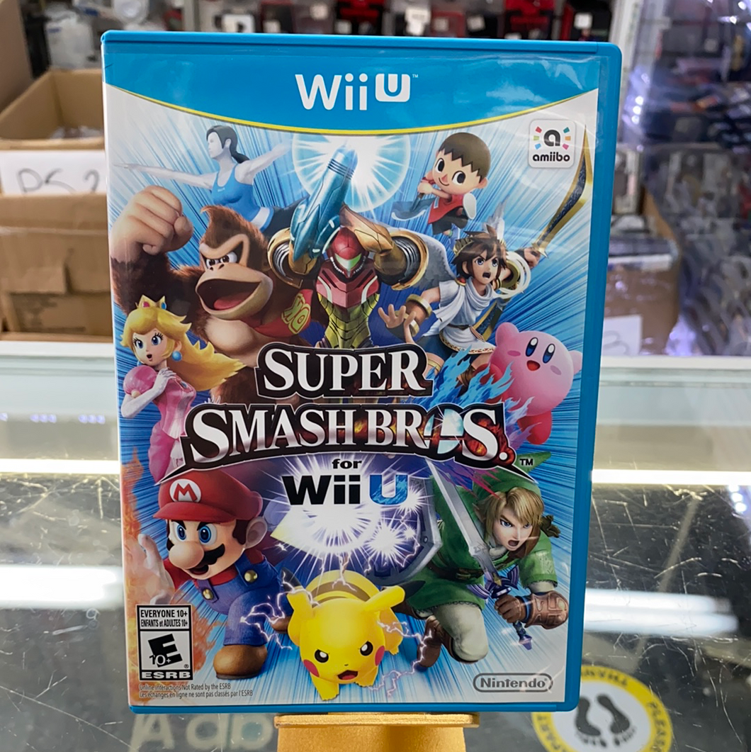 Super smash Bros  Wiiu pre-owned