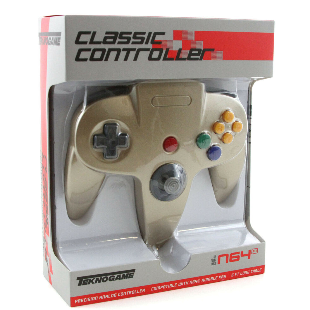 Classic controller Gold n64