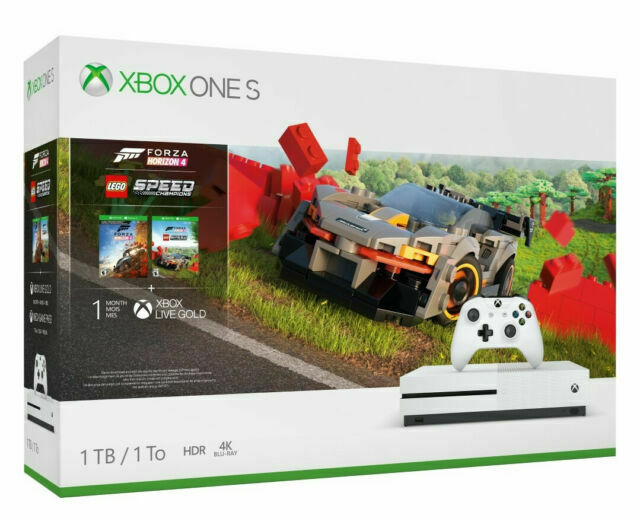 XBOX ONE S 1TB FORZA HORIZON 4 & LEGO SPEED CHAMPIONS CONSOLE