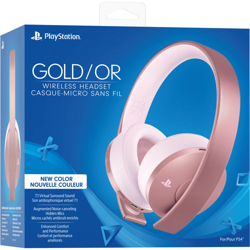 GOLD WIRELESS HEADSET (GOLD ROSE)